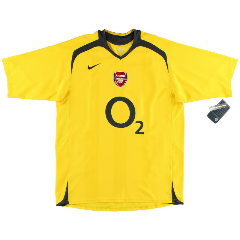 2005-06 Arsenal Away Shirt *w/tags* L Football Shirt