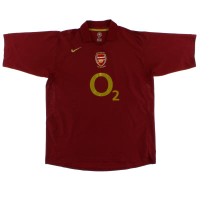 2005-06 Arsenal Commemorative Highbury Home Shirt *Mint* L Football Shirt