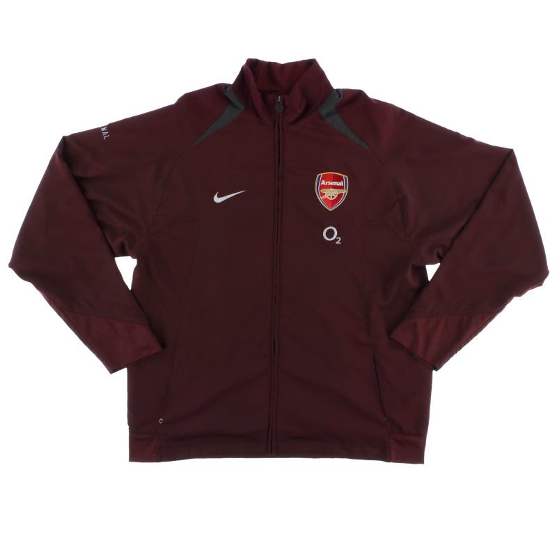 2005-06 Arsenal Nike Track Jacket *Mint* L Jacket