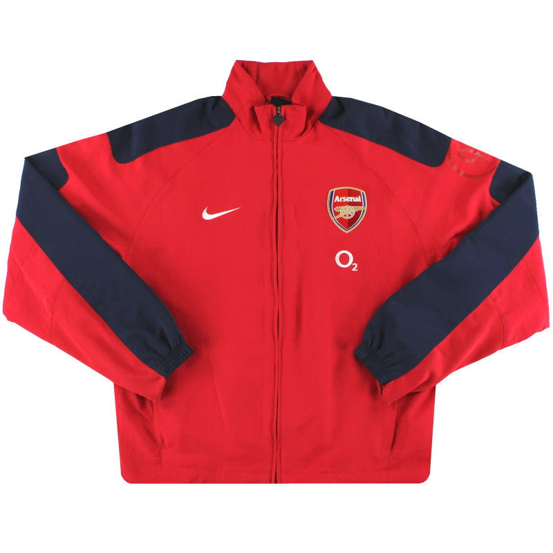 2005-06 Arsenal Nike Training Jacket S Jacket