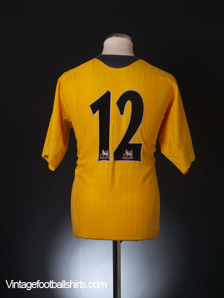 2005-06 Arsenal Reserves Match Issue Away Shirt #12 L Football Shirt