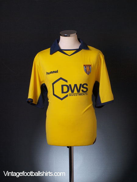 2005-06 Aston Villa Away Shirt L Football Shirt