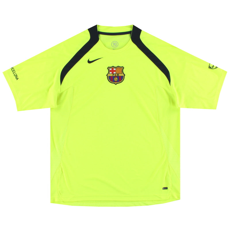 2005-06 Barcelona Nike Training Shirt L Training Shirt