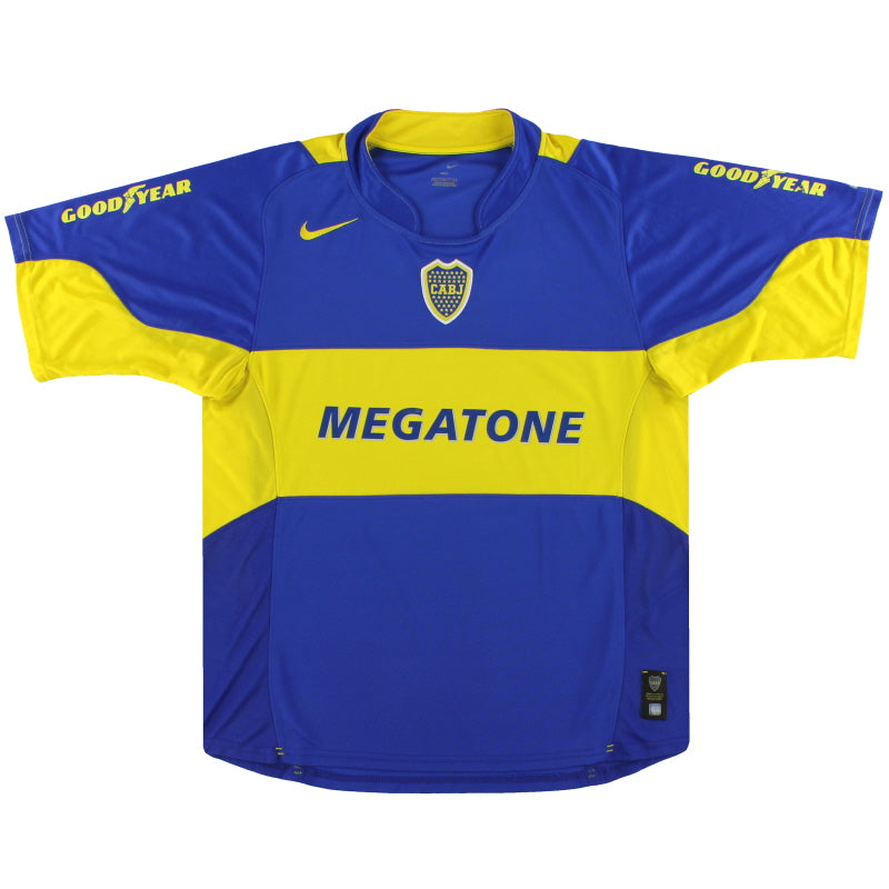 2005-06 Boca Juniors Nike Home Shirt L Football Shirt