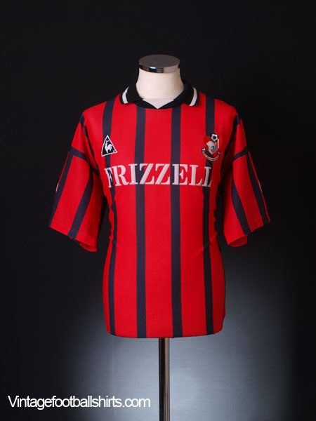 1995-96 Bournemouth Match Issue Home Shirt #10 XL Football Shirt