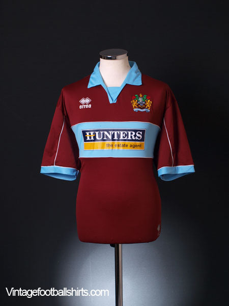 2005-06 Burnley Home Shirt L Football Shirt