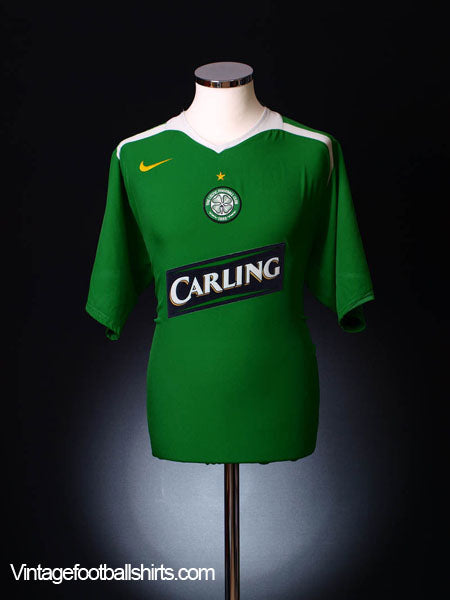 2005-06 Celtic Away Shirt *Mint* L Football Shirt