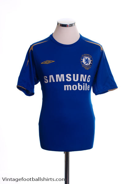 2005-06 Chelsea Centenary Home Shirt S Football Shirt
