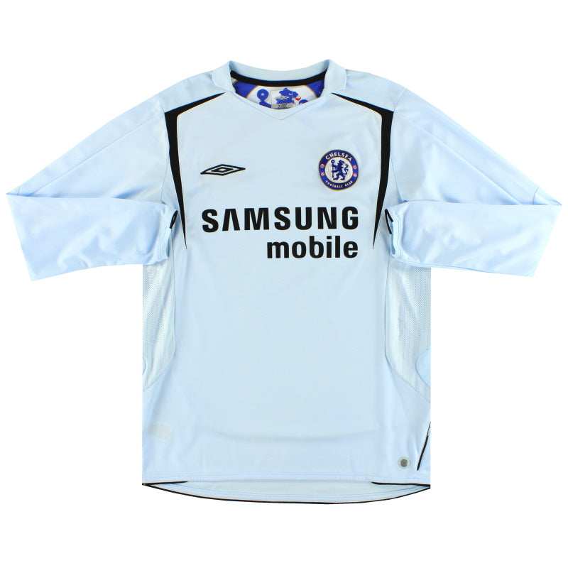 2005-06 Chelsea Umbro Away Shirt L/S M Football Shirt