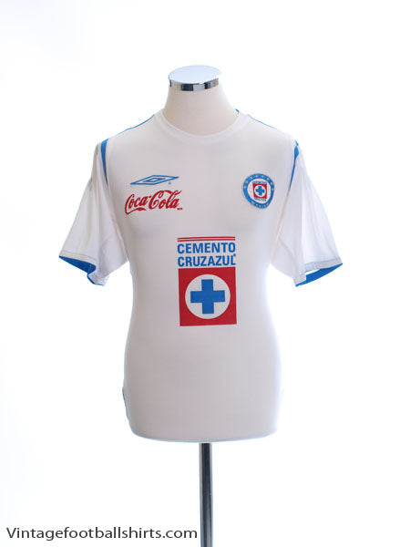 2005-06 Cruz Azul Away Shirt M Football Shirt