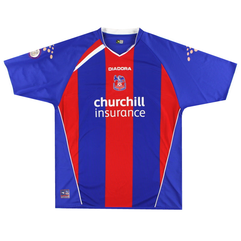 2005-06 Crystal Palace Diadora 'Centenary' Home Shirt L Football Shirt