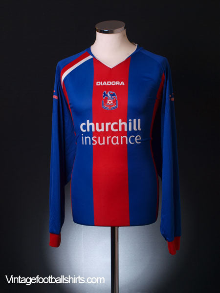 2005-06 Crystal Palace Home Shirt L/S XXL Football Shirt