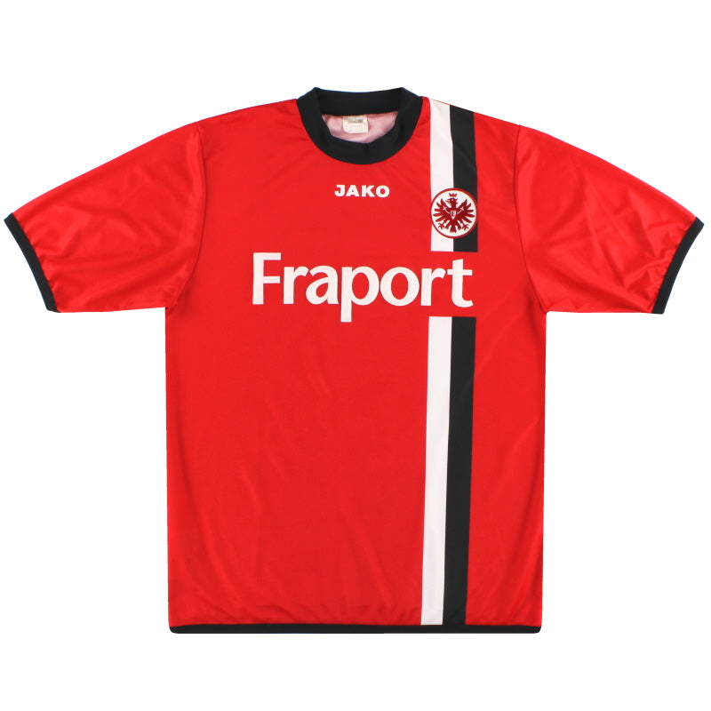 2005-06 Eintracht Frankfurt Jako Home Shirt M/L Football Shirt