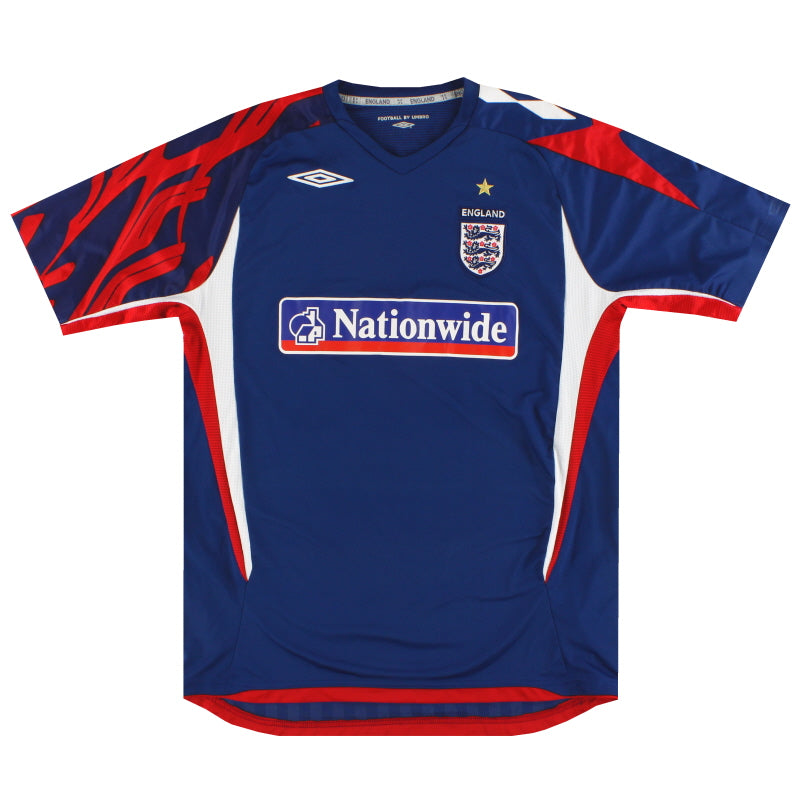 2005-06 England Umbro Training Shirt L Training Shirt
