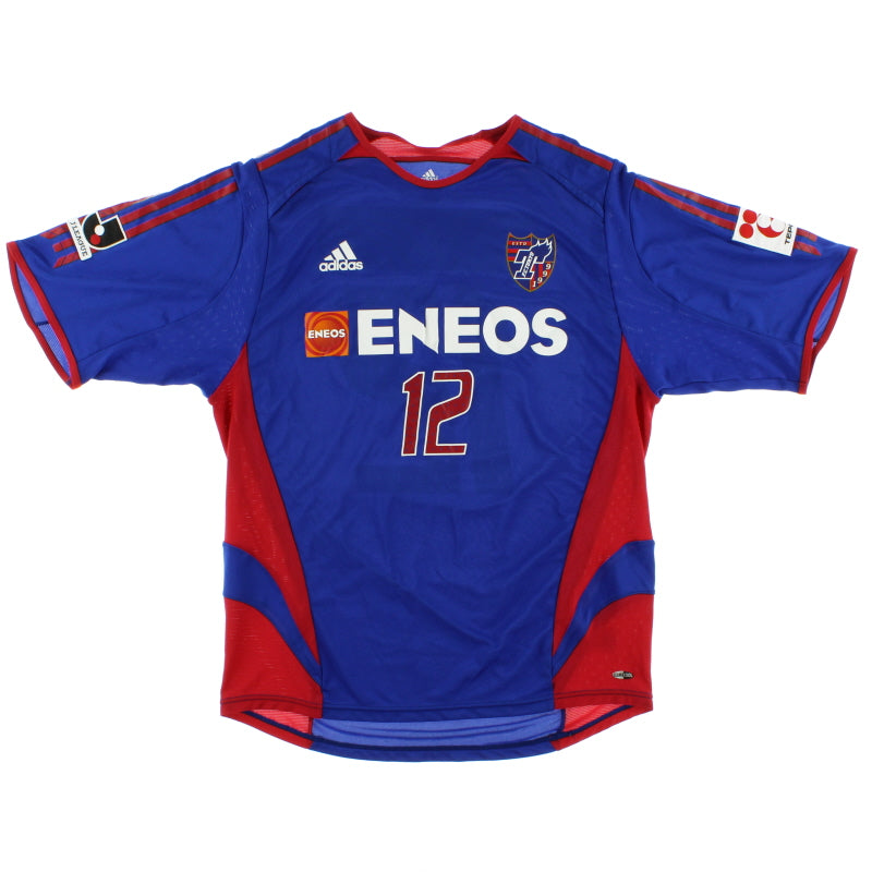 2005-06 FC Tokyo Player Issue Home Shirt #12 L Football Shirt