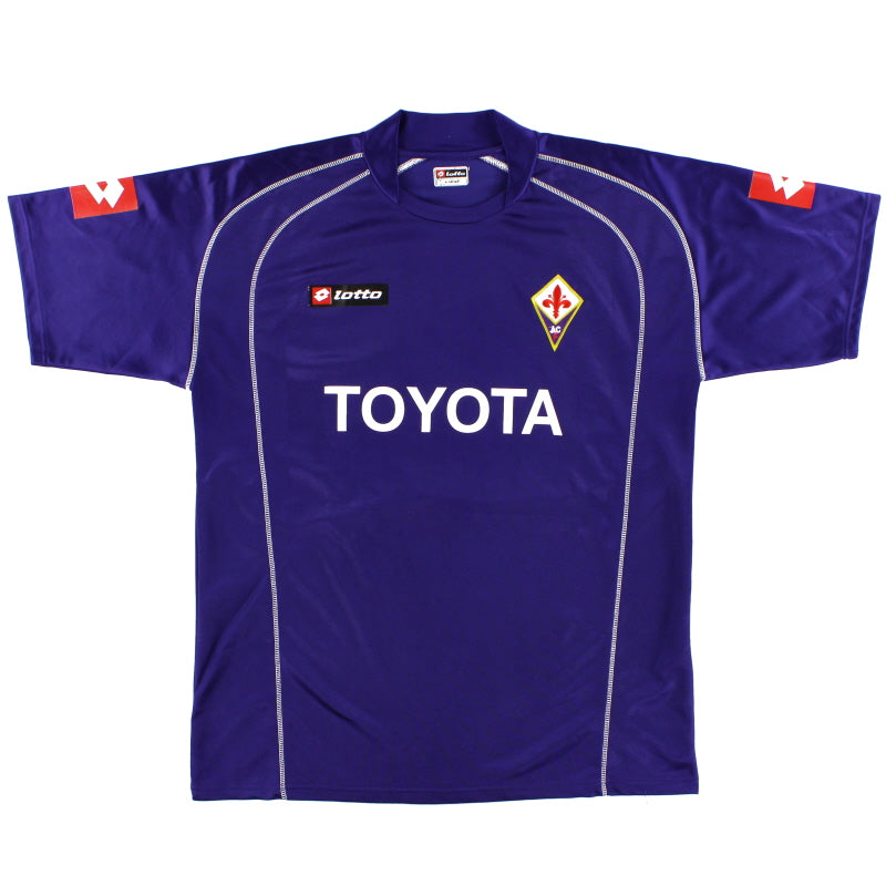 2005-06 Fiorentina Home Shirt XL Football Shirt