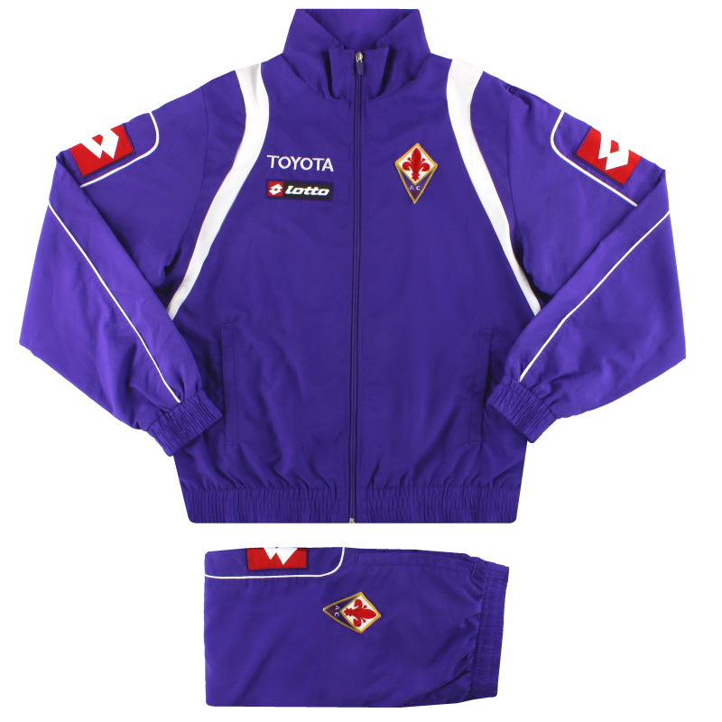 2005-06 Fiorentina Lotto Tracksuit S Tracksuit
