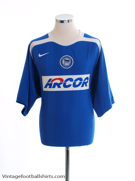 2005-06 Hertha Berlin Home Shirt M Football Shirt