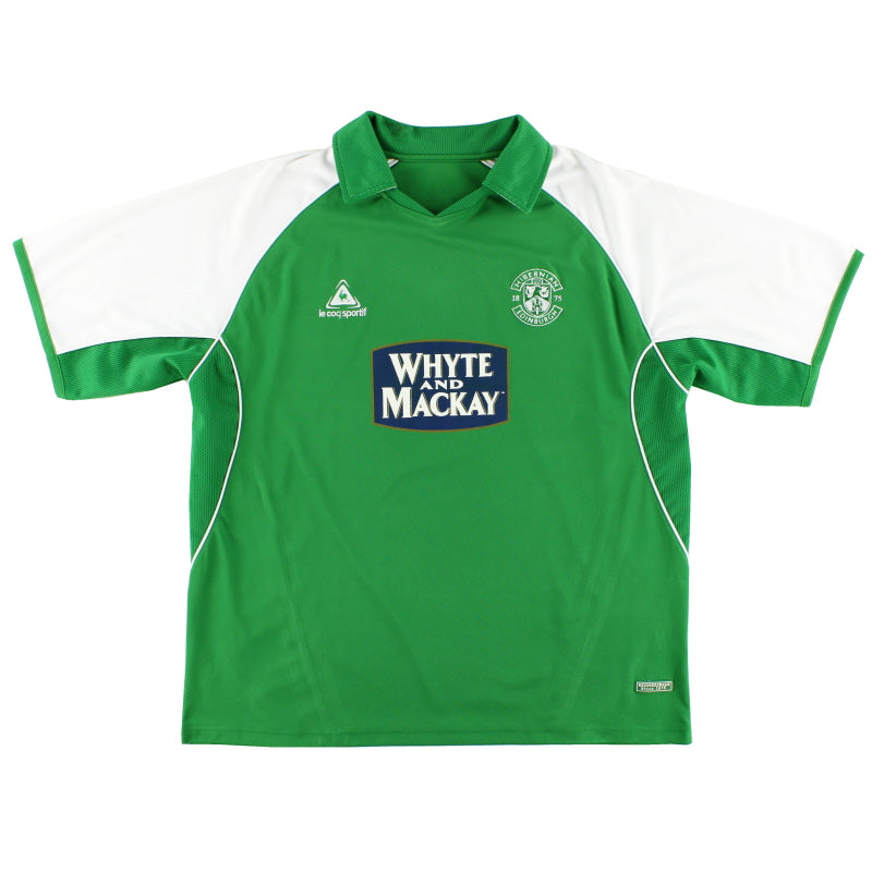 2005-06 Hibernian Home Shirt XXL Football Shirt