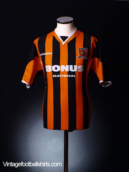 2005-06 Hull City Home Shirt M Football Shirt