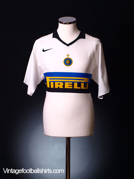 2005-06 Inter Milan Away Shirt XL Football Shirt