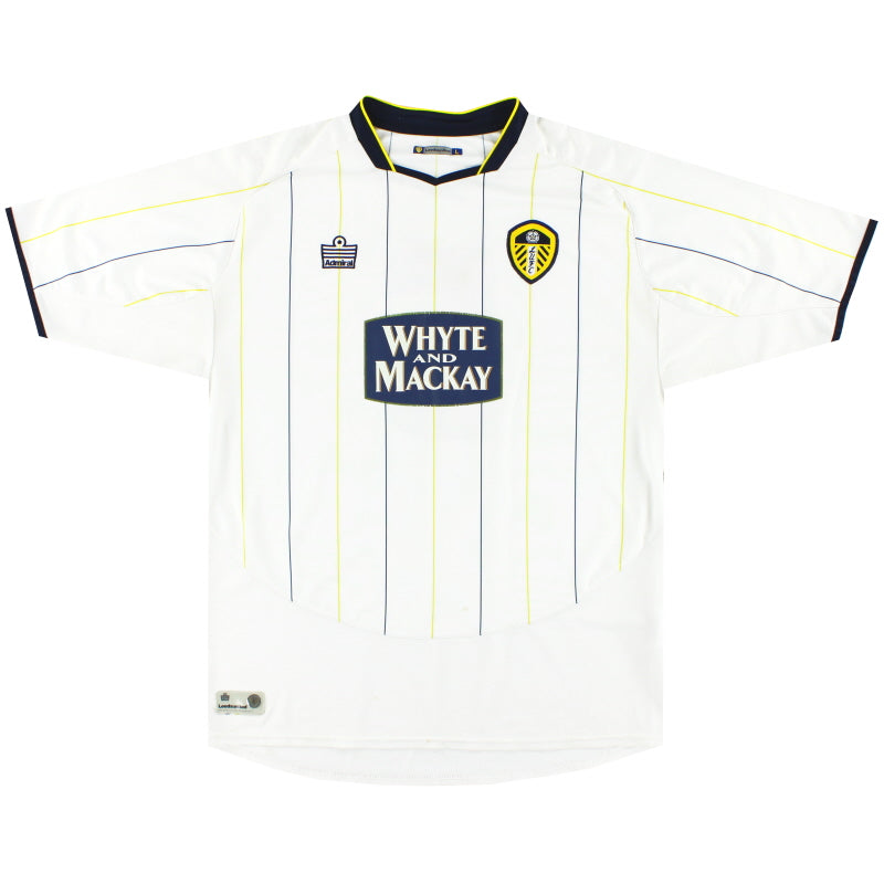 2005-06 Leeds Admiral Home Shirt #5 L Football Shirt
