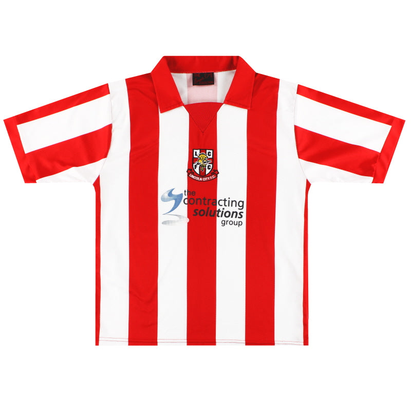 2005-06 Lincoln City Home Shirt L Football Shirt