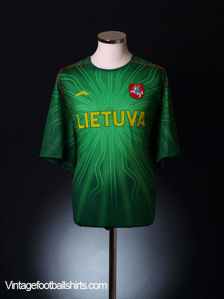 2005-06 Lithuania Fan Away Shirt XXL Football Shirt