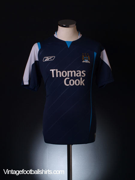 2005-06 Manchester City Away Shirt S Football Shirt