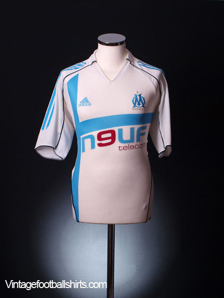 2005-06 Olympique Marseille Home Shirt L Football Shirt