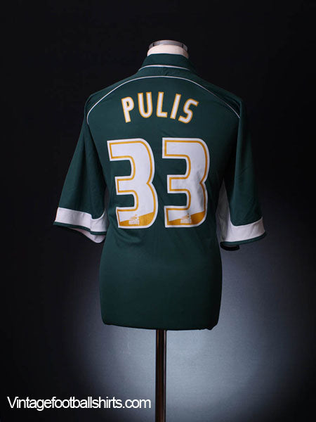 2005-06 Plymouth Home Shirt Pulis #33 XL Football Shirt