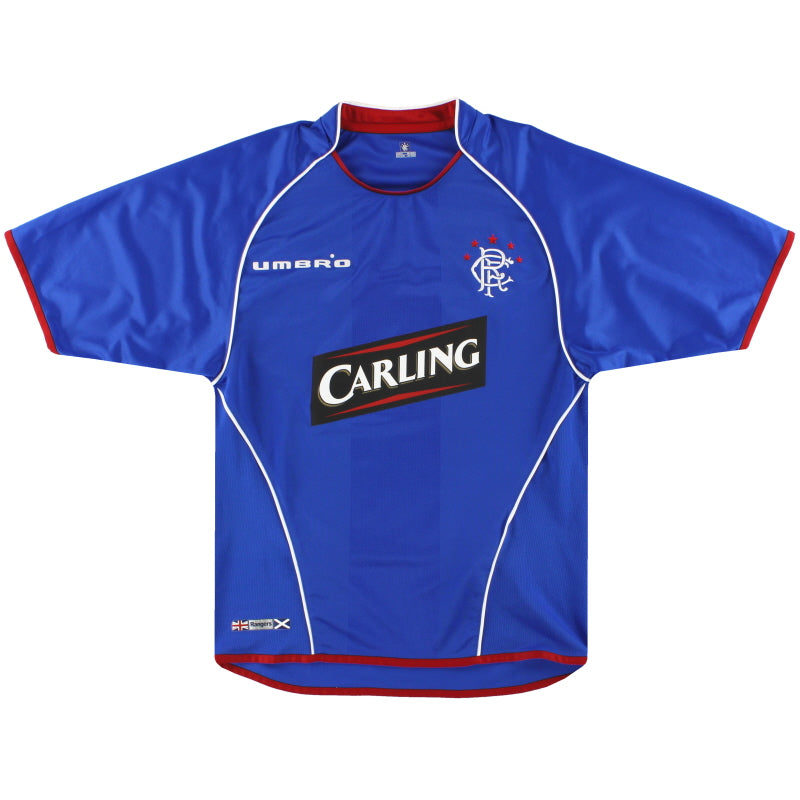 2005-06 Rangers Umbro Home Shirt XL Football Shirt