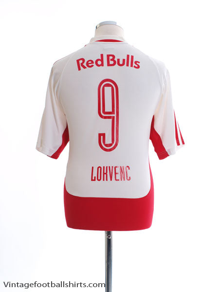 2005-06 Red Bull Salzburg Home Shirt Lokvenc #9 M Football Shirt