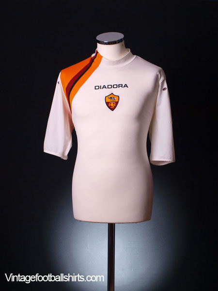 2005-06 Roma Away Shirt XXL Football Shirt