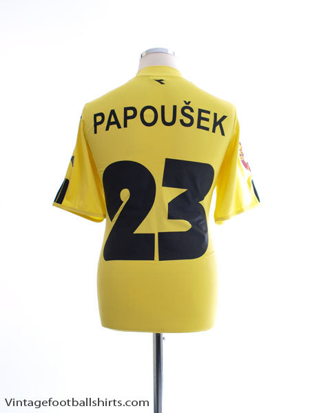 2005-06 Slovan Liberec Away Shirt Papousek #23 L Football Shirt