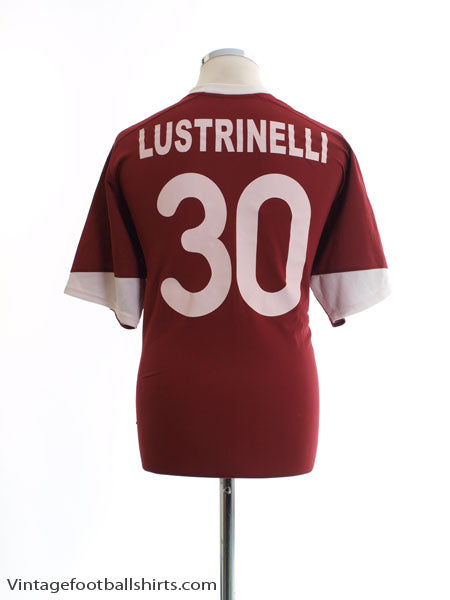 2005-06 Sparta Prague Home Shirt Lustrinelli #30 L Football Shirt