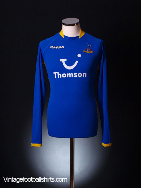 2005-06 Tottenham Away Shirt *Mint* L/S L Football Shirt