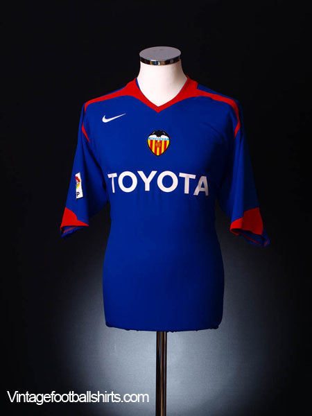 2005-06 Valencia Away Shirt XL.Boys Football Shirt
