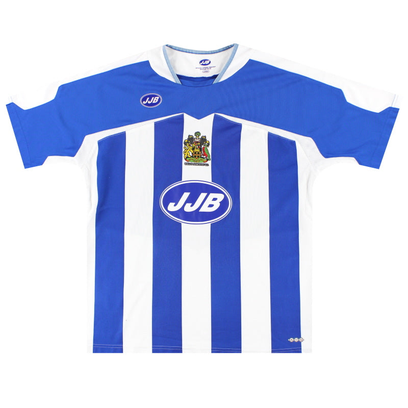 2005-06 Wigan JJB Home Shirt L Football Shirt