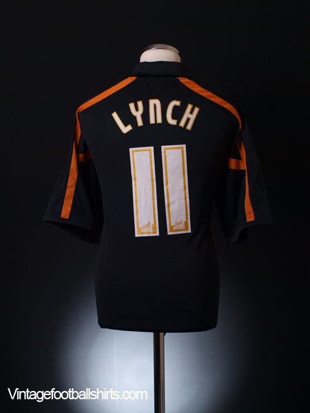2005-06 Wolves Away Shirt Lynch #11 L Football Shirt