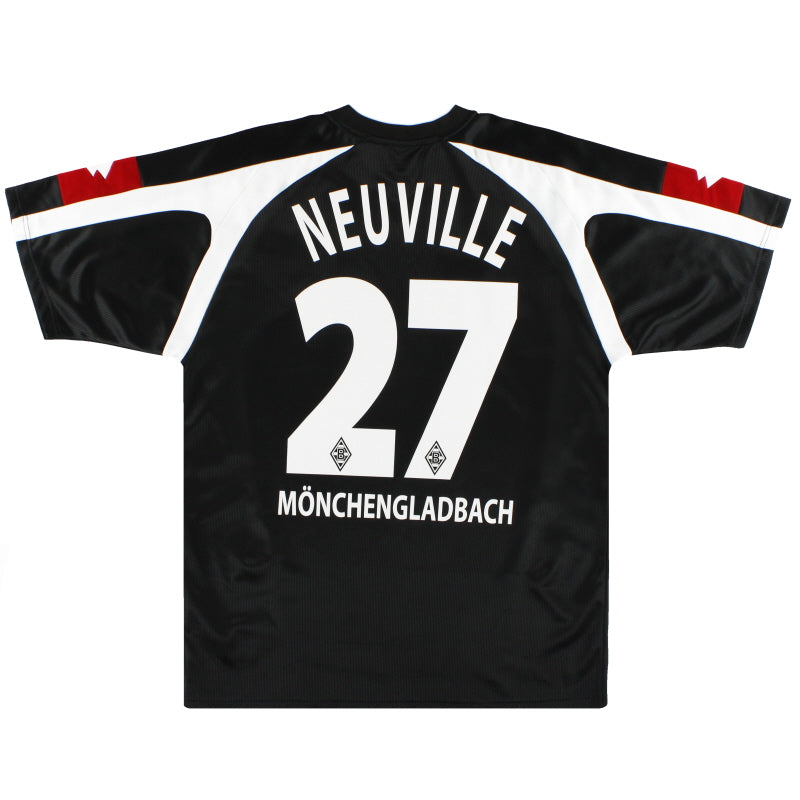 2005-07 Borussia Monchengladbach Lotto Away Shirt Neuville #27 M Football Shirt