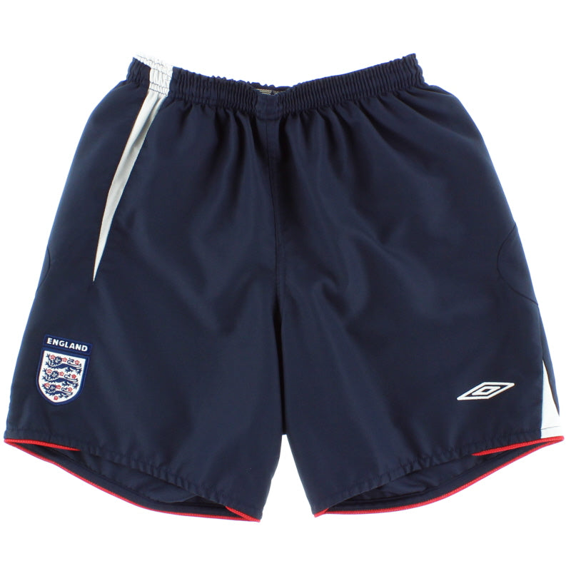2005-07 England Home Shorts S Football Shorts