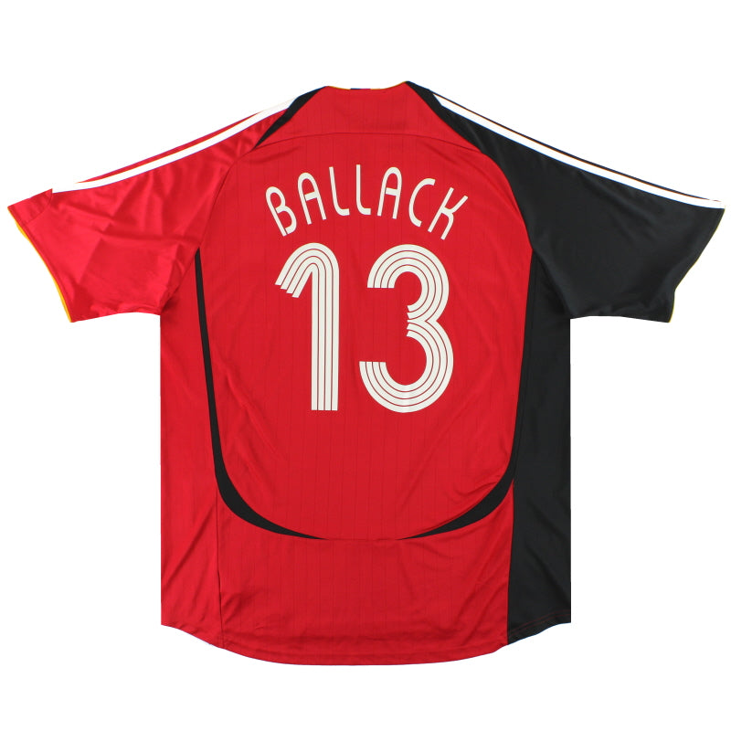 2005-07 Germany adidas Away Shirt Ballack #13 XXL Football Shirt