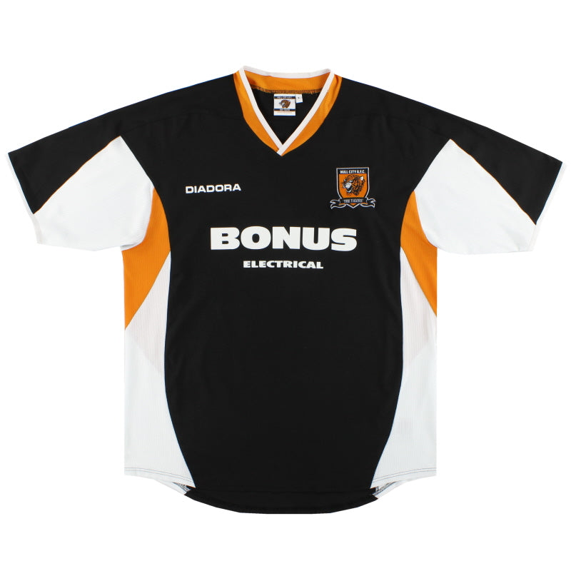 2005-07 Hull City Diadora Away Shirt L Football Shirt