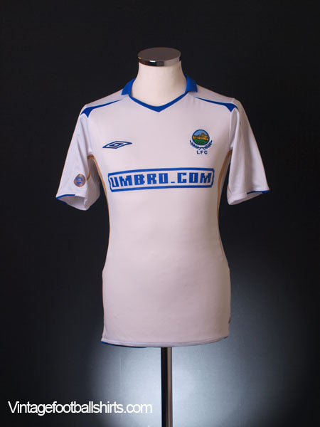 2005-07 Linfield Away Shirt S Football Shirt