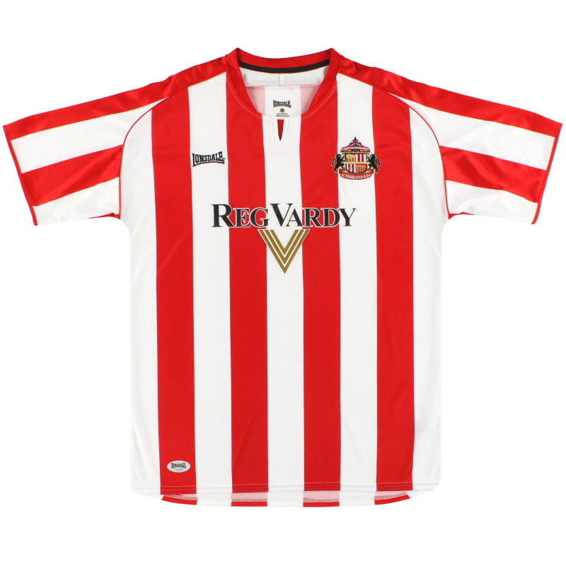 Sunderland Home football shirt 2005 - 2007 Lonsdale