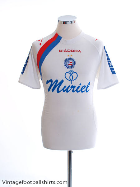 2005 Bahia Home Shirt #11 M Football Shirt
