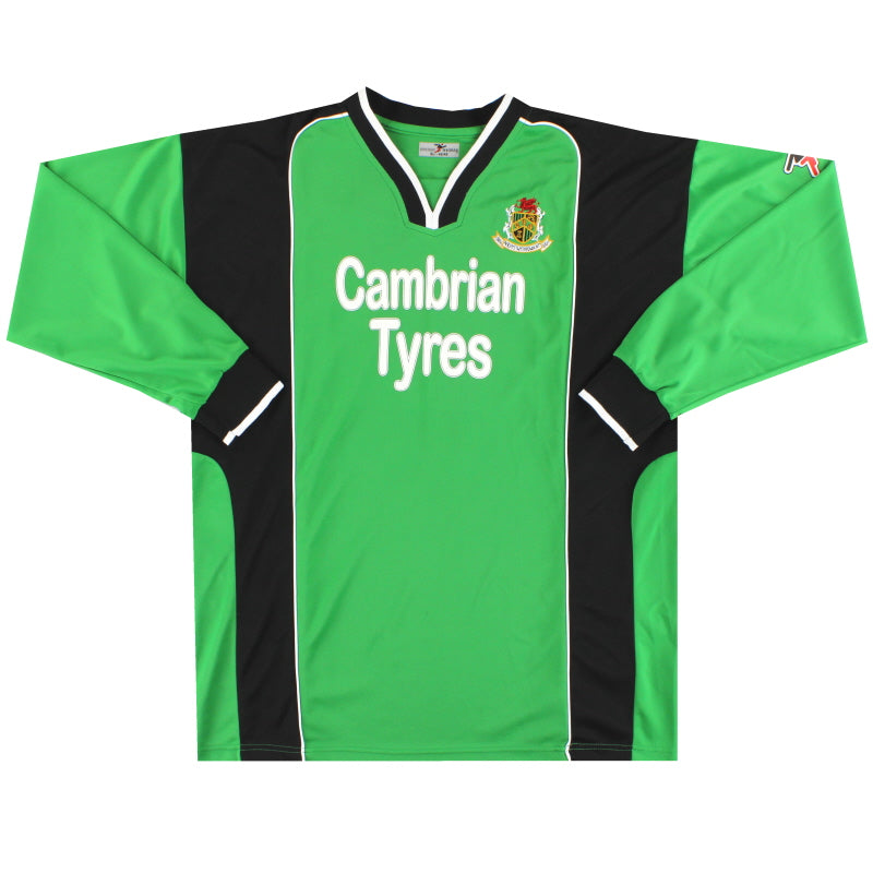 2006-07 Aberystwyth FC Match Issue Home Shirt #14 L/S XL Football Shirt