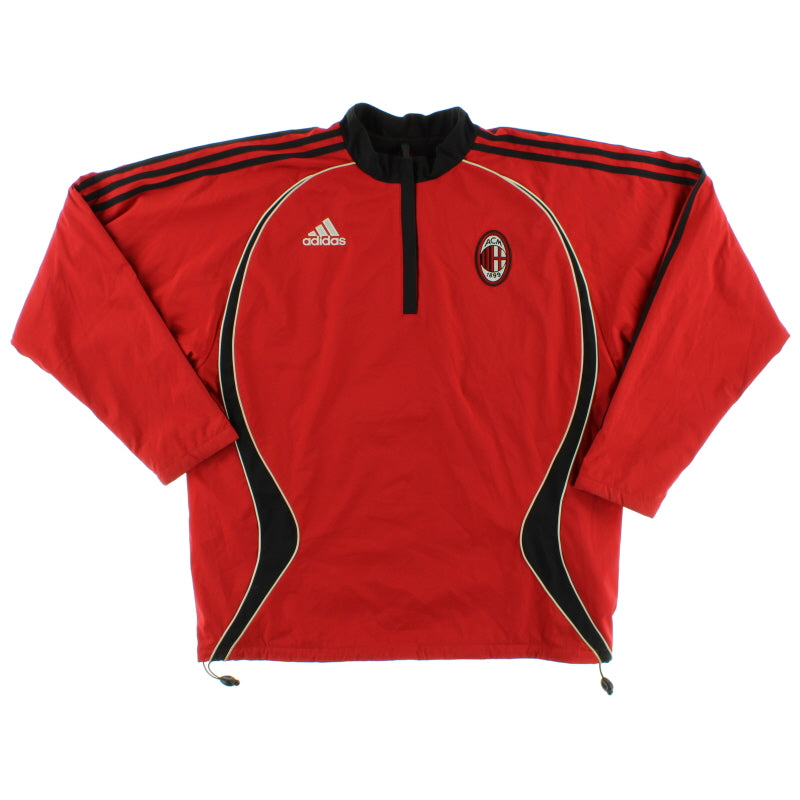 2006-07 AC Milan adidas Training Top *Mint* L Football Shirt