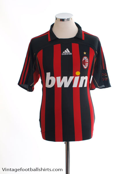 2006-07 AC Milan Home Shirt S Football Shirt